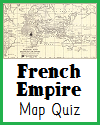 French Empire Interactive Map Quiz with 5 Questions