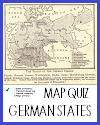 Map Quiz on the States of Germany