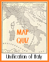 Interactive Map Quiz on the Unification of Italy