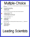 Leading Scientists Multiple-Choice Online Quiz