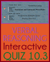 Verbal Reasoning Interactive Quiz 10.3
