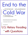 End to the Cold War Reading with Questions