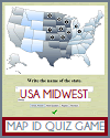 In Other Words Midwest Map Identify Game