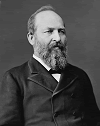 Photograph of President James Garfield