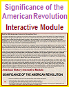 Significance of the American Revolution Interactive Module