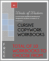 Words of Wisdom Cursive Copywork Workbooks