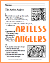 The Artless Anglers Poem Worksheets